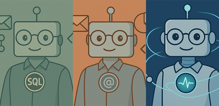 chat images of our three GPTs