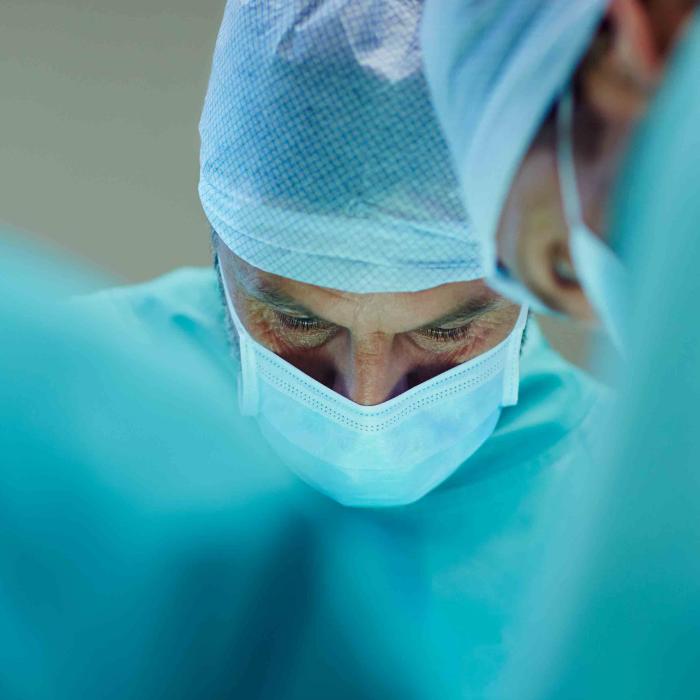 doctor in surgery