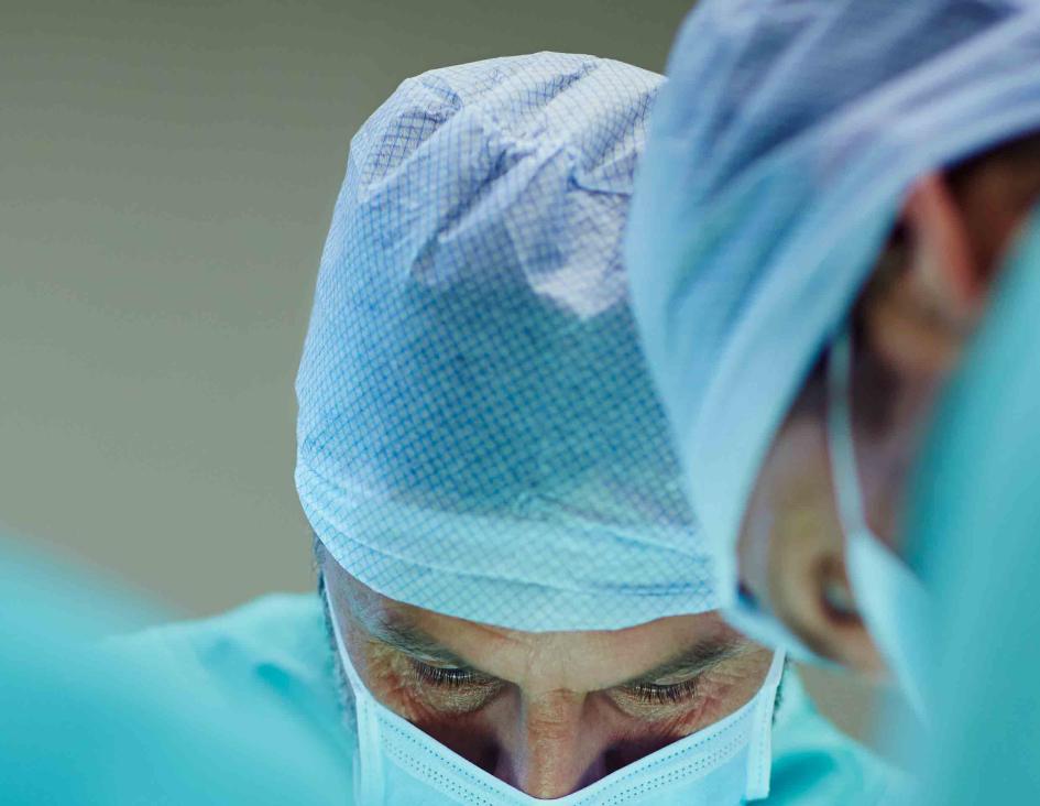 doctor in surgery