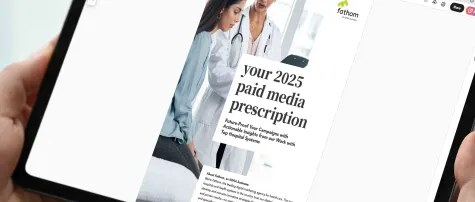 Paid Media Prescription on tablet–article 