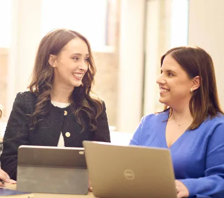 three digital marketers discussion AI